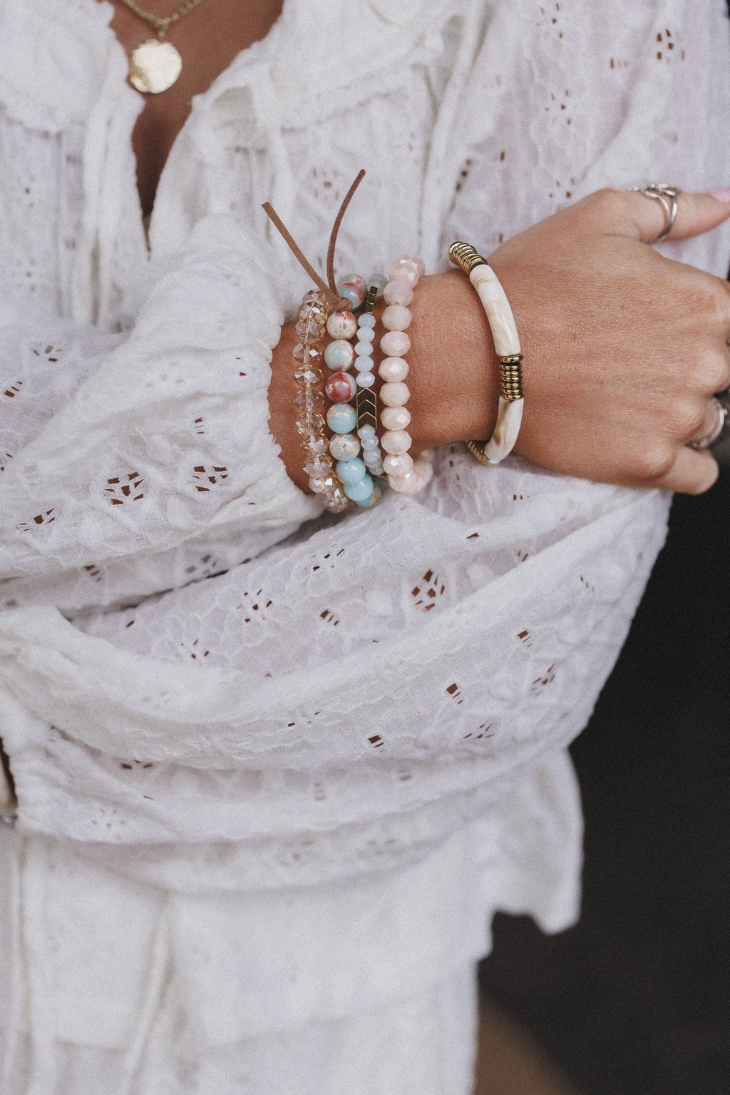 Romilly Bracelet Set - Blue Multi - Pre Order