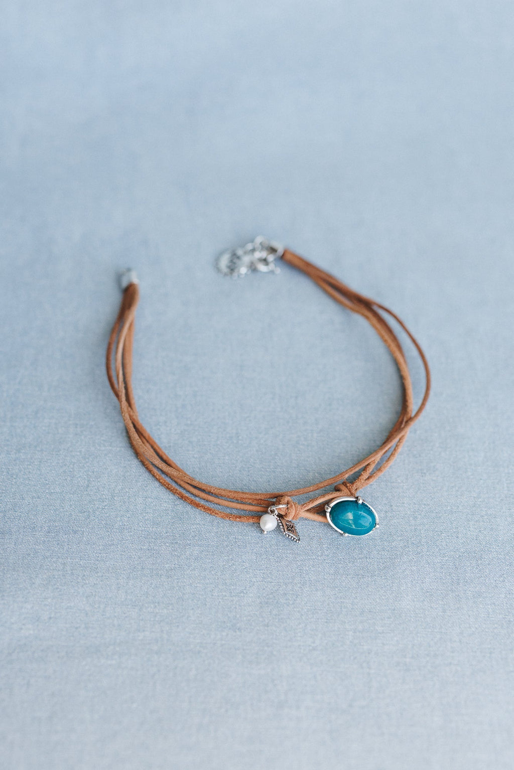 Wish Out Loud Choker Necklace - Turquoise - Pre Order