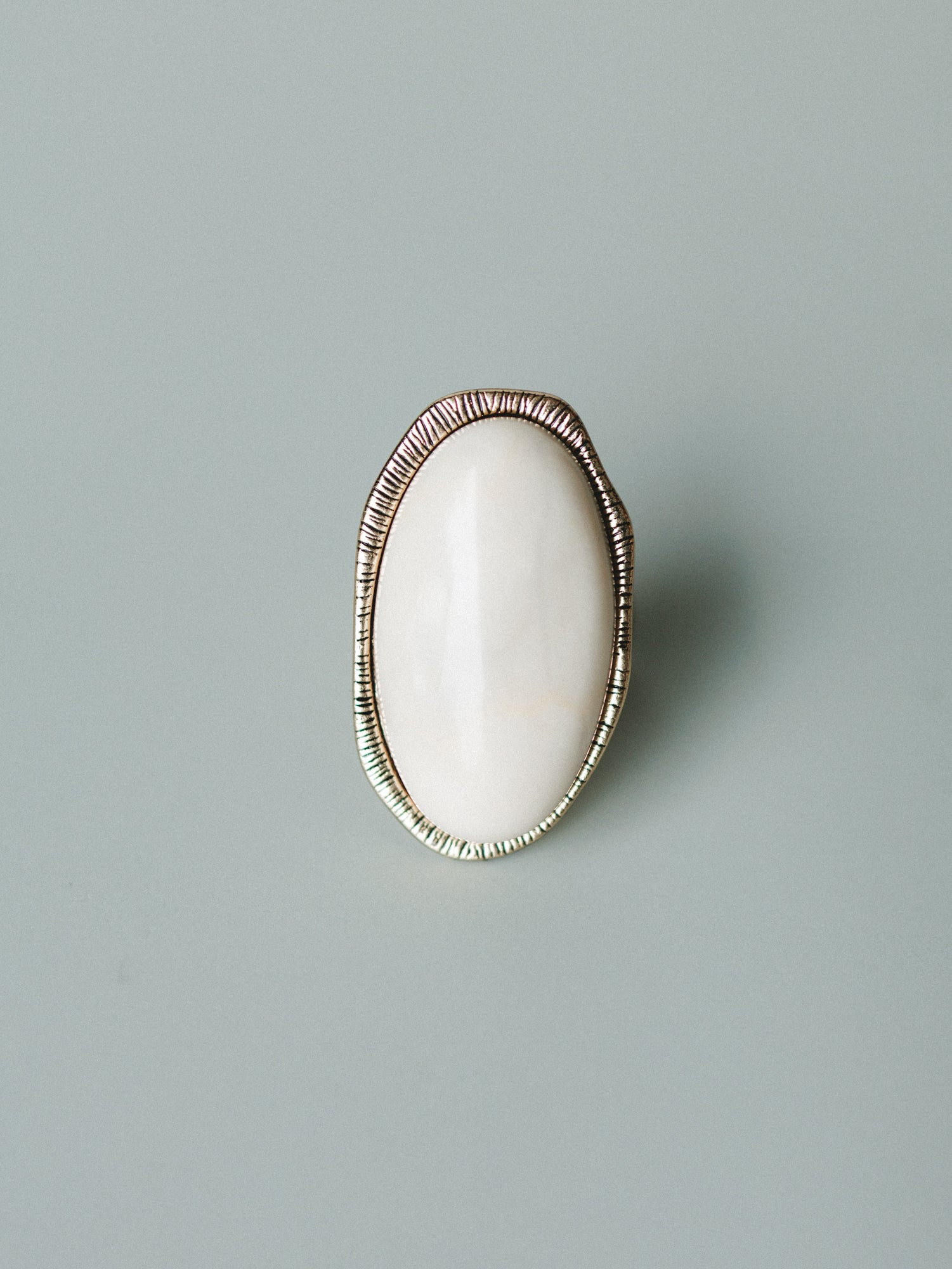 Ibiza Moon Stone Ring - White - Pre Order