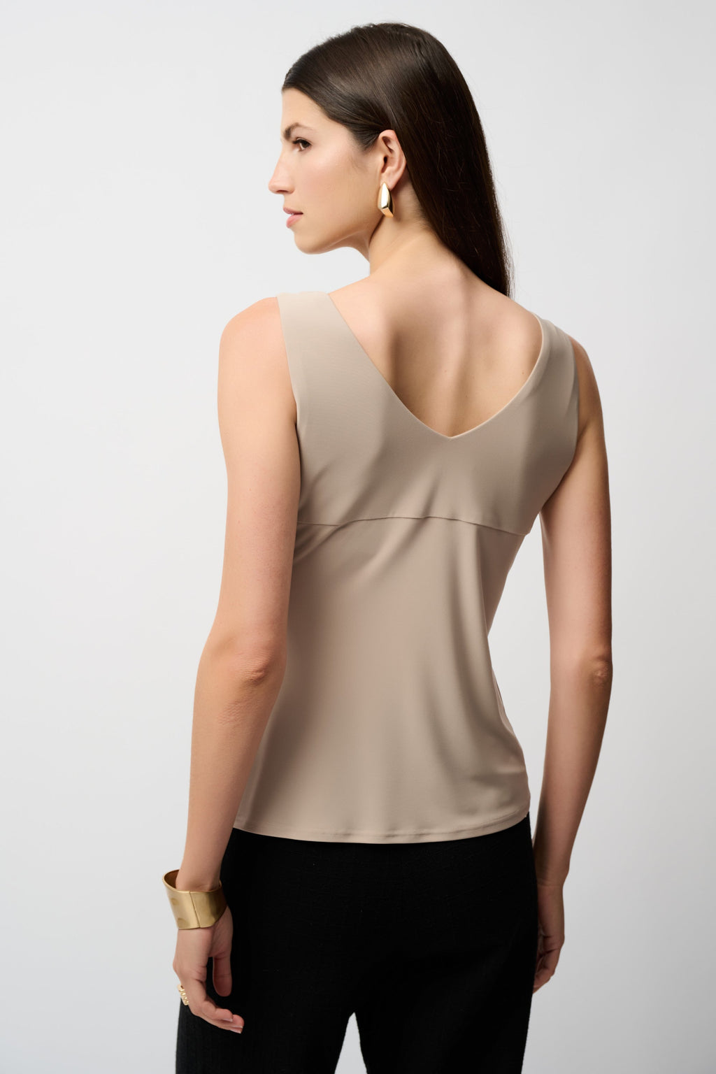 Classic V-Neck Cami Tank, Moonstone