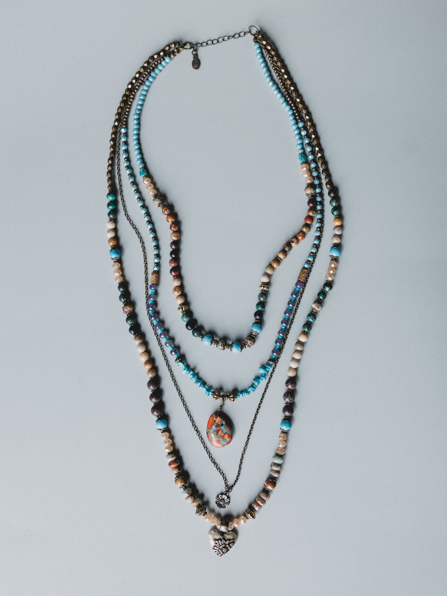 Esmeralda Layered Necklace - Mesa - Pre Order