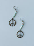 Peace Imperial Jasper Earrings - Natural - Pre Order
