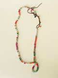 Begonia Multi Beaded Necklace - Multi - Pre Order