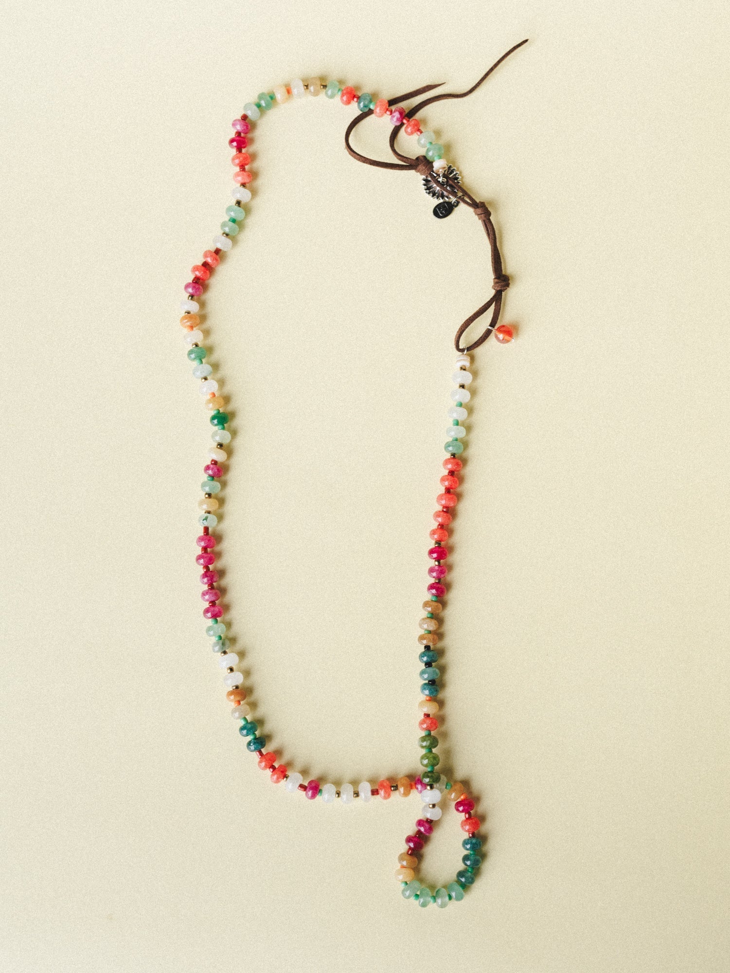 Begonia Multi Beaded Necklace - Multi - Pre Order