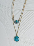 Radiant Wild Necklace - Turquoise - Pre Order