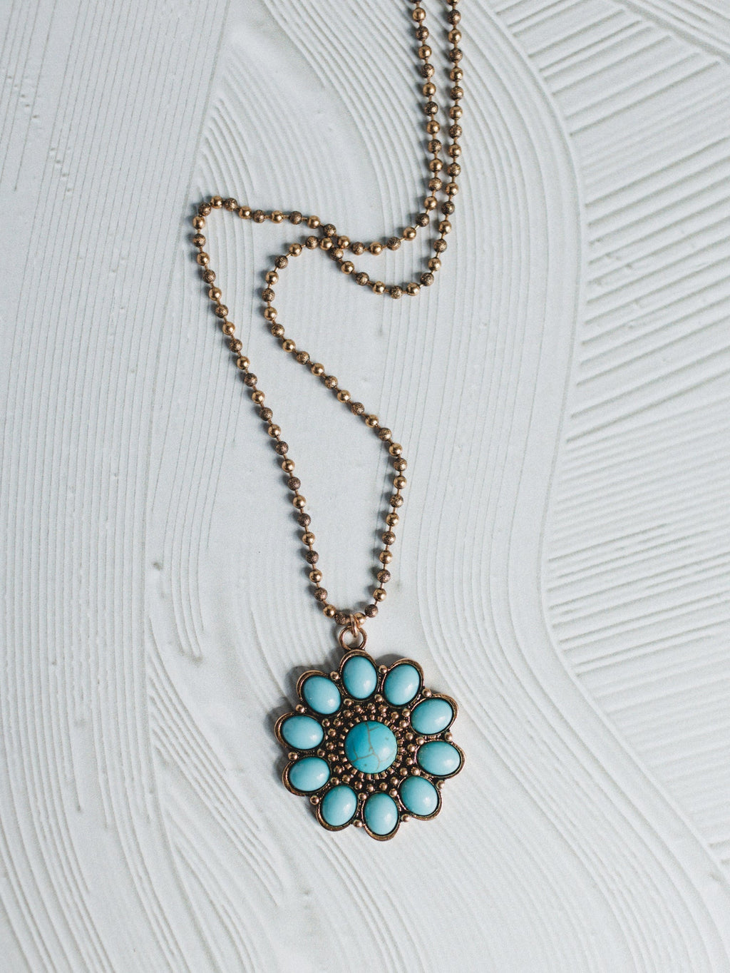 Suntrace Necklace - Turquoise - Pre Order