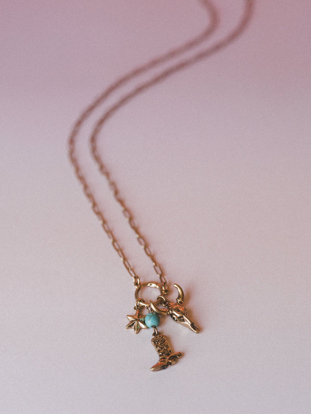 Western Summer Necklace - Gold