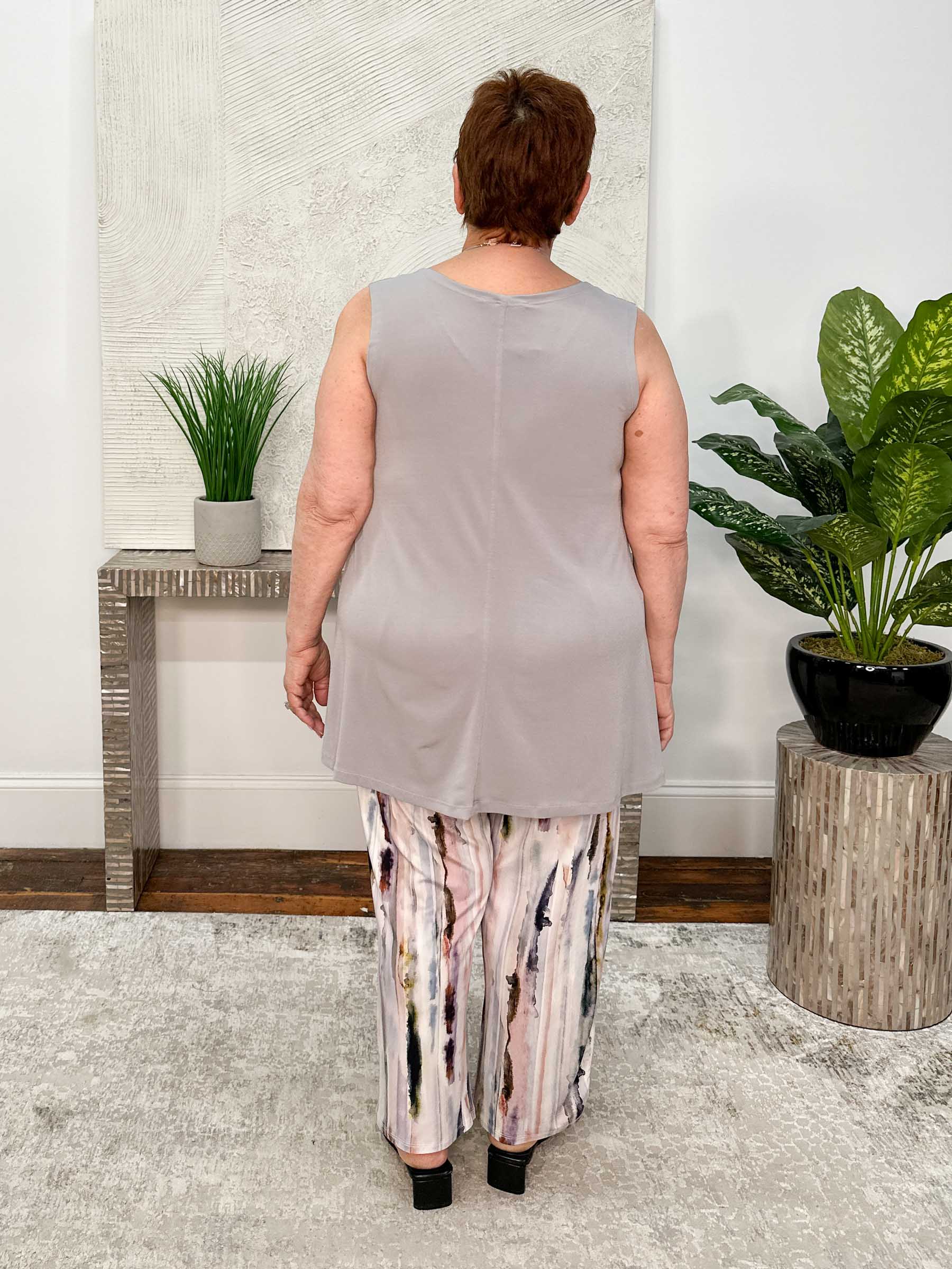 Desa Tank Tunic, Mist Vogue