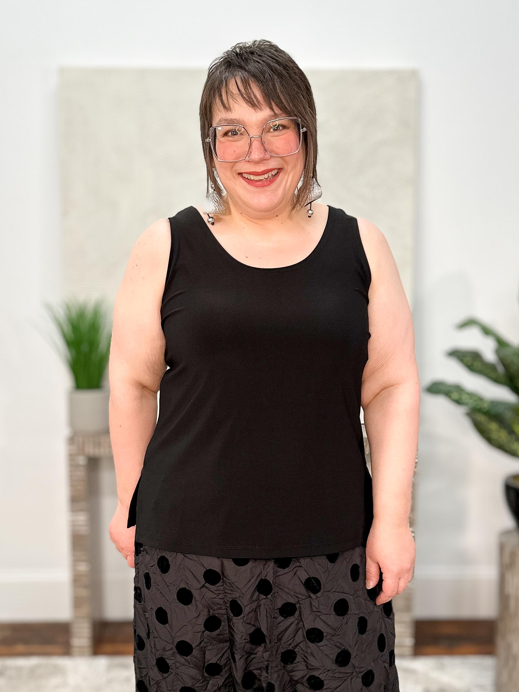 Go To Tank Relax Short, Black