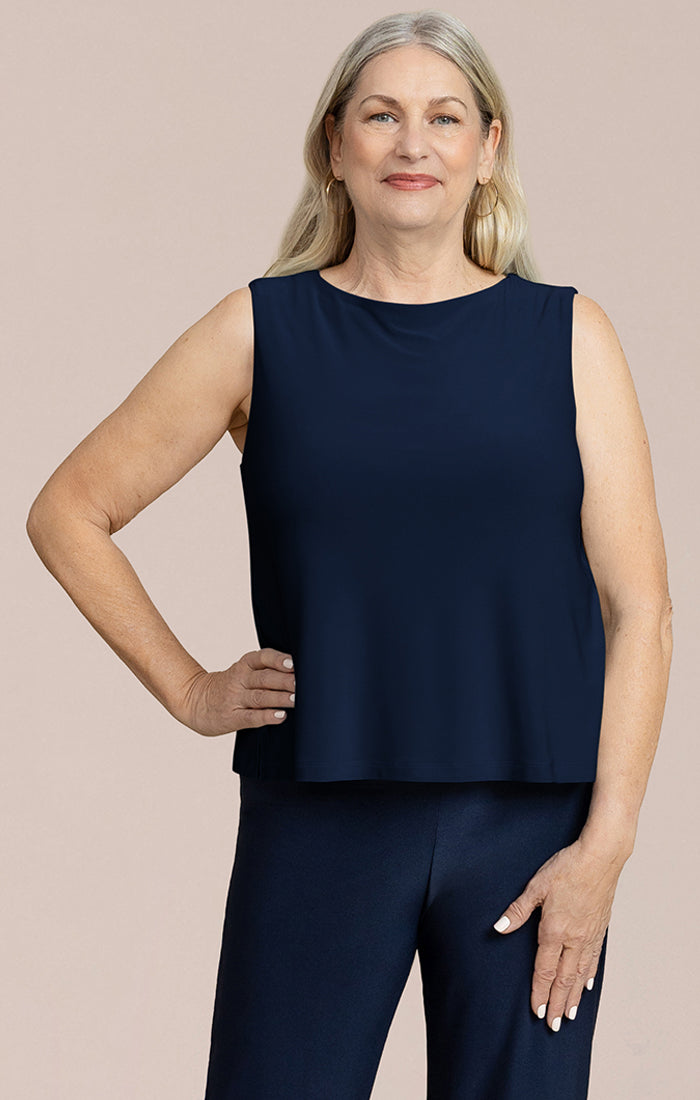 Nu Flared Shell, Navy