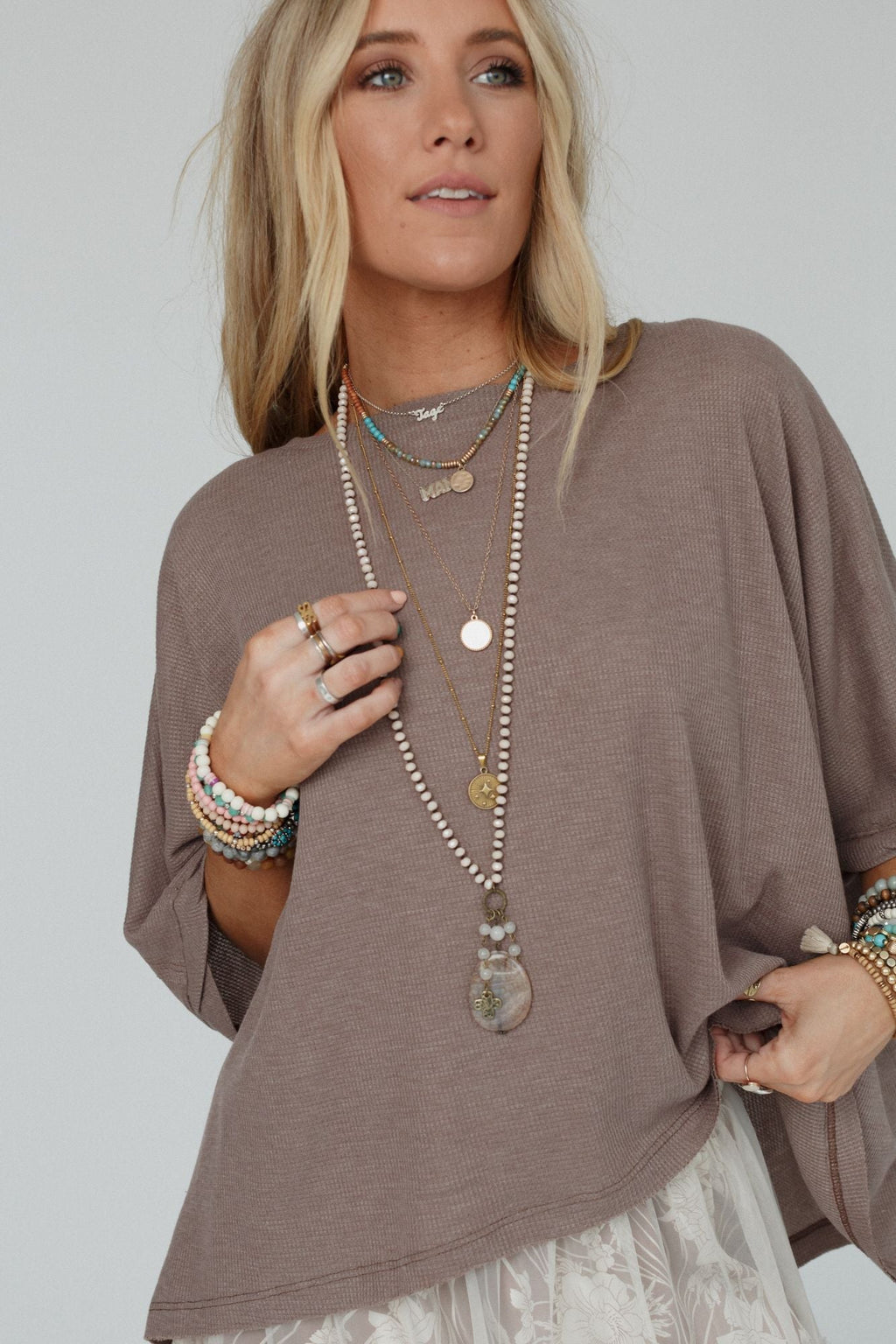 Gizelle Necklace - Blush - Pre Order